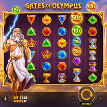 55Bet - Gates of Olympus Slot Game - Online Casino