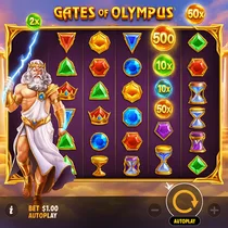 55Bet - Gates of Olympus Slot Game - Online Casino